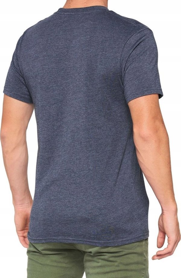 100% T-shirt 100% TRADEMARK κοντομάνικο navy heather μέγεθος L (NEW)