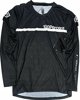 100% Ανδρική Μπλούζα 100% AIRMATIC Jersey μακρύ μανίκι Μαύρο/Λευκό μέγεθος M (NEW 2023)
