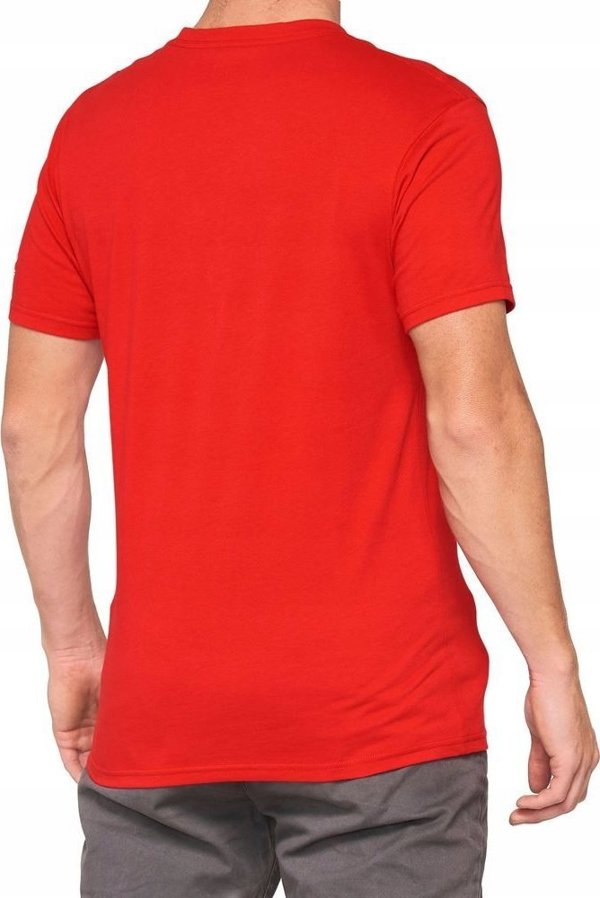 100% T-shirt 100% TILLER κοντομάνικο κόκκινο μέγεθος XL (NEW)