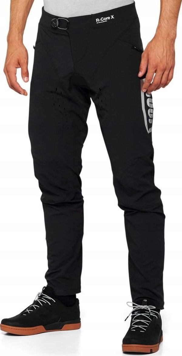 100% Ανδρικό παντελόνι 100% R-CORE X Pants μαύρο μέγεθος 38 (EUR 52) (NEW 2022)