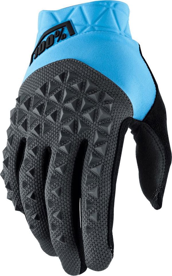 100% Γάντια 100% GEOMATIC Glove κυανό ανθρακί μέγεθος S (μήκος χεριού 181-187 mm) (NEW)