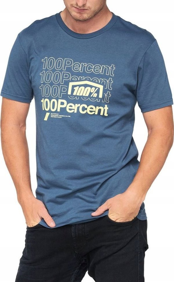 100% T-shirt 100% KRAMER κοντομάνικο slate μέγεθος L (NEW)