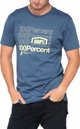 100% T-shirt 100% KRAMER κοντομάνικο slate μέγεθος L (NEW)