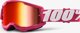 100% Goggle Strata 2 Fletcher - Γυαλιά Off-Road Μηχανής με Κόκκινο Καθρέφτη Anti-Fog (LT 38%)