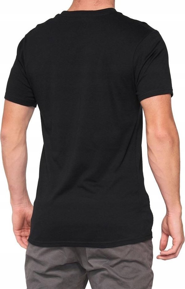 100% T-shirt 100% ESSENTIAL κοντομάνικο μαύρο φίδι μέγεθος L (NEW)