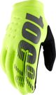 100% Γάντια 100% BRISKER fluo κίτρινο μέγεθος XXL (μήκος χεριού 209-216 mm) (NEW)