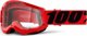100% Gogle 100% STRATA 2 JUNIOR RED (Διαφανής Αντιθαμβωτικός Φακός, LT 88%-92%) (ΝΕΟ)