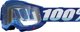 100% Goggle Accuri 2 Μπλε, Με Διαφανή Αντιθαμβωτικό Φακό (Light Transmission 88%-92%)