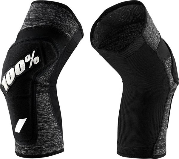 100% Ridecamp Επιγονατίδες MTB, Grey Heather/Black, Μέγεθος XL