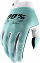 100% Γάντια 100% ITRACK Glove aqua μέγεθος L (μήκος χεριού 193-200 mm) (NEW)