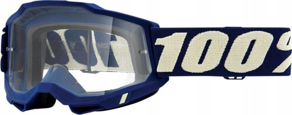 100% Γυαλιά Off-Road Accuri 2 Deepmarine, Διαφανής Αντιθαμβωτικός Φακός