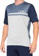 100% Ανδρική μπλούζα 100% AIRMATIC Jersey κοντό μανίκι μαύρο ανθρακί μέγεθος XL (NEW 2021)