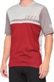 100% Ανδρική μπλούζα 100% AIRMATIC Jersey κοντό μανίκι μαύρο ανθρακί μέγεθος XL (NEW 2021)