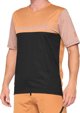 100% Ανδρική μπλούζα 100% AIRMATIC Jersey κοντό μανίκι μαύρο ανθρακί μέγεθος XL (NEW 2021)