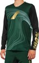 100% Ανδρική μπλούζα 100% R-CORE X LE Jersey με μακρύ μανίκι forest green μέγεθος XL (NEW 2022)