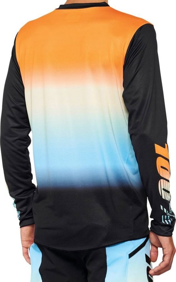 100% Ανδρική μπλούζα 100% R-CORE X LE Jersey με μακρύ μανίκι forest green μέγεθος XL (NEW 2022)