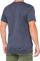 100% T-shirt 100% TRADEMARK κοντομάνικο navy heather μέγεθος M (NEW)