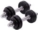 15KG CAST IRON DUMBBELL SET