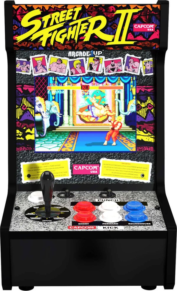 1UP Street Fighter Countercade