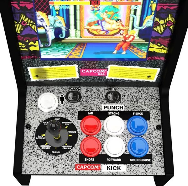 1UP Street Fighter Countercade