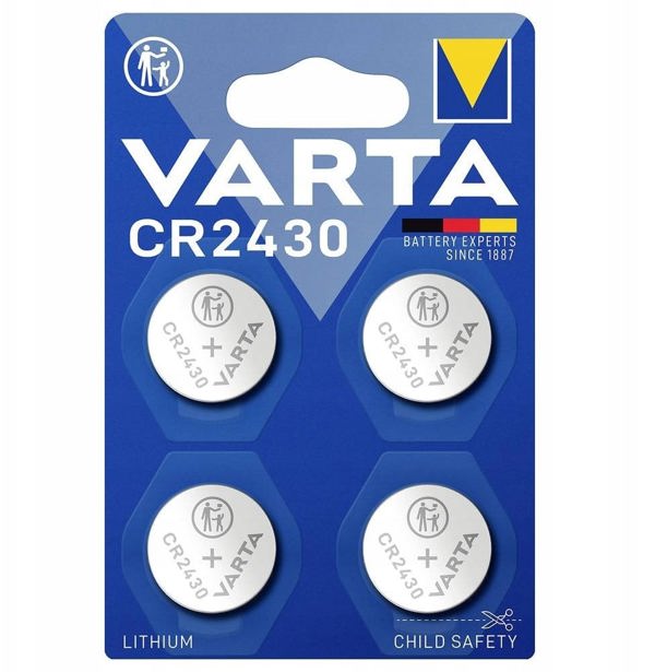 1x4 Varta ηλεκτρονικό CR 2430 06430101404