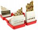 21PCS ΣΕΤ ΤΡΥΠΑΝΙΩΝ HSS ΕΠΙΚΑΛΥΜΜΕΝΑ ΜΕ ΤΙΤΑΝΙΟ