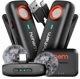 2x Ασύρματο Μικρόφωνο + Θήκη Φόρτισης 2TX 1RX Hohem / Mic-01 / USB-C TYPE-C