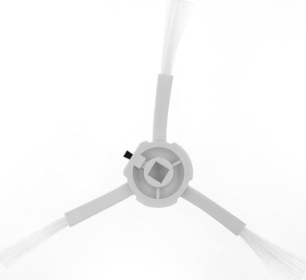 2x Πλευρική Βούρτσα Καθαρισμού για Xiaomi Mi Robot 1c Stytj01zhm / Λευκό