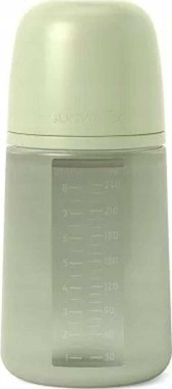 308070-ΜΠΟΥΚΑΛΙ ΣΙΛΙΚΟΝΗΣ 240ML/SX PRO ΜΕΣΑΙΑ ΡΟΗ/ΠΡΑΣΙΝΟ/NEW ALL SILICONE