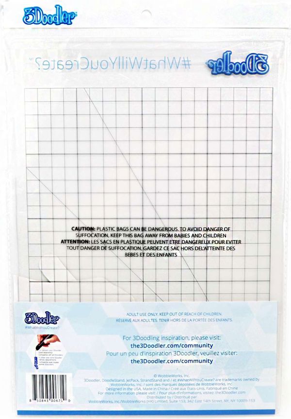 3Doodler Επιφάνεια Σχεδίασης DoodlePad για 3D Στυλό - Λευκό