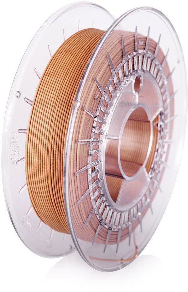 3D πλαστικό με ξύλινη σκόνη 1.75mm 1kg (συνιστάται η χρήση ακροφυσίων από χάλυβα 0.6mm) Rosa3D