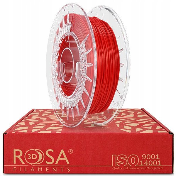 3D πλαστικό TPU 85A κόκκινο 1.75mm 0.5kg Rosa3D