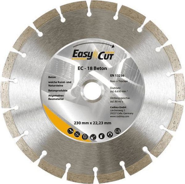 3M Διαμαντένιος Δίσκος Κοπής EC-18 180x2,2x10x22,23mm CEDIMA