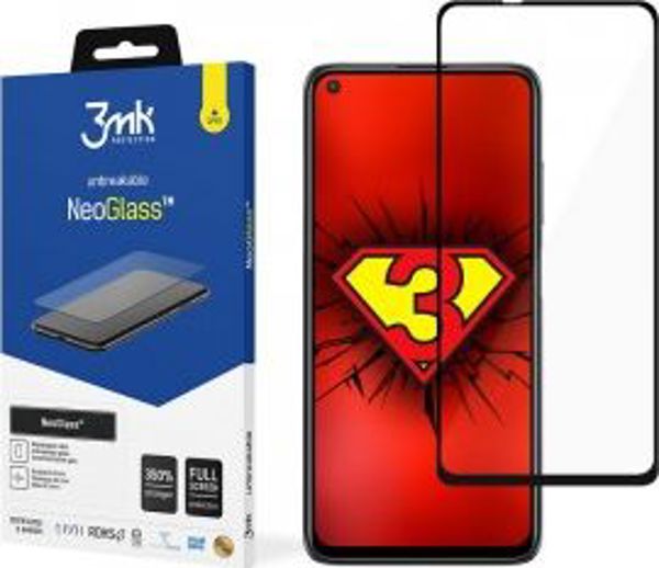 3MK NeoGlass Προστατευτικό Οθόνης για Xiaomi Redmi Note 9T 5G - Μαύρο