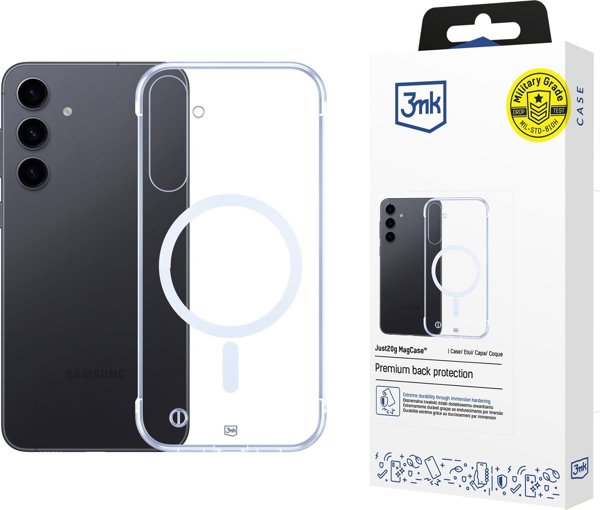 3MK Θήκη Just20g MagCase για Samsung Galaxy S24+