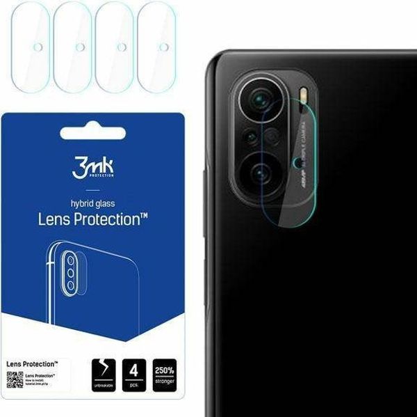 3MK Προστατευτικό Φακού Κάμερας FlexibleGlass για Xiaomi Poco F3 5G - 4 Τεμάχια
