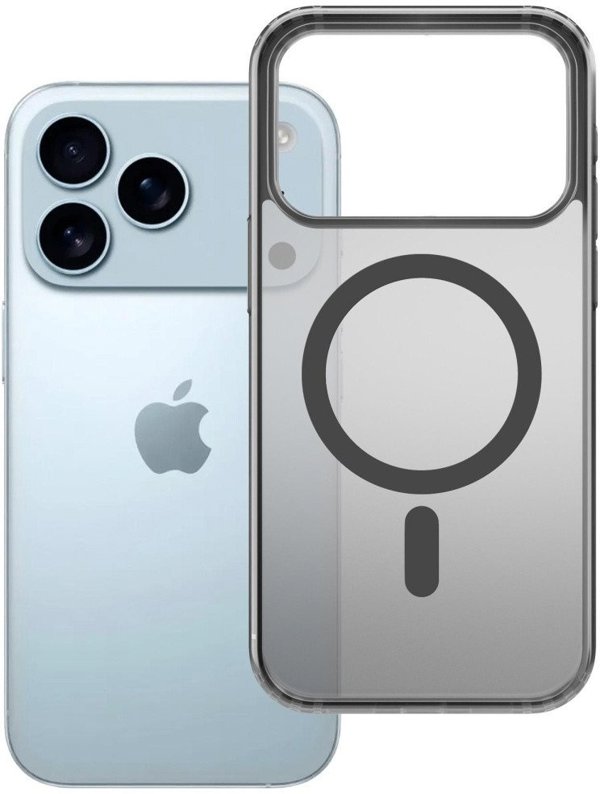 3MK Θήκη Frosty MagCase για Apple iPhone 17 Pro - Μαύρο