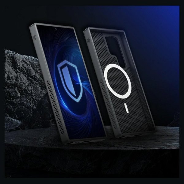 Θήκη 3MK COOLing MagCase για Samsung Galaxy S25 Ultra, Συμβατή με MagSafe, Διάφανη