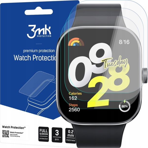 3MK Redmi Watch 4 - 3mk Προστασία Ρολογιού FlexibleGlass 13772297 5903108557733