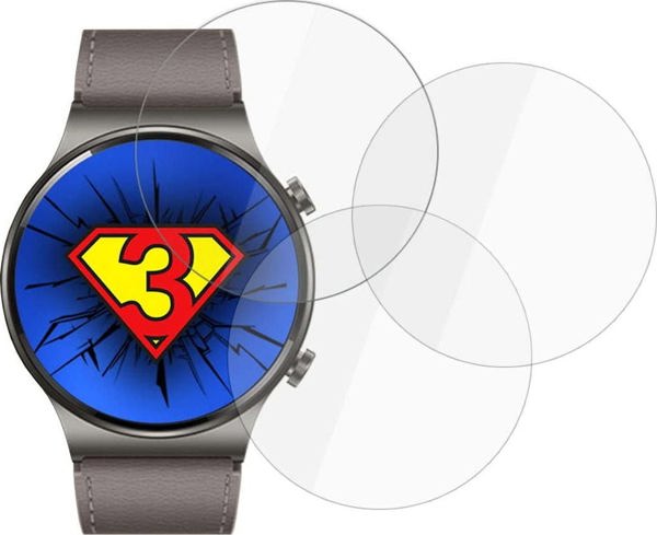 3MK Screen Protector x3 3mk Watch Protection για Huawei Watch GT 2 Pro 8656625 5903108308830