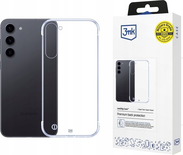3MK Θήκη Just20g Clear Case για Samsung Galaxy S23 5G