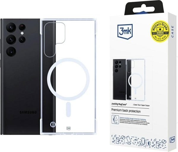 3MK Θήκη Just20g MagCase για Samsung Galaxy S22 Ultra 5G - Προστατευτική Θήκη Smartphone