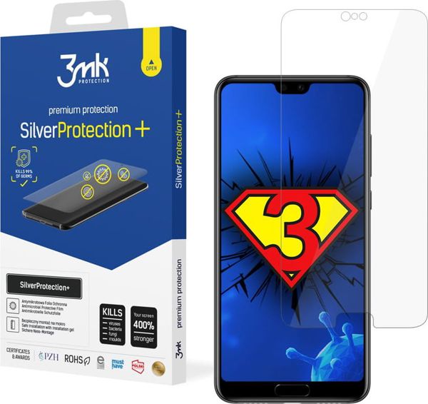 3MK Αντιμικροβιακή Μεμβράνη Προστασίας SilverProtect+ για Huawei P20 Pro