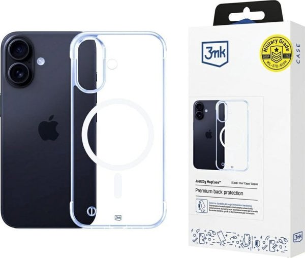 3MK Θήκη Just20g MagCase για Apple iPhone 16