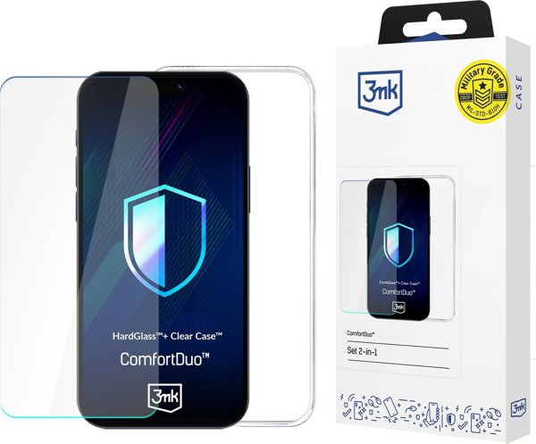 3MK ComfortDuo Clear set for Samsung Galaxy S25 Ultra