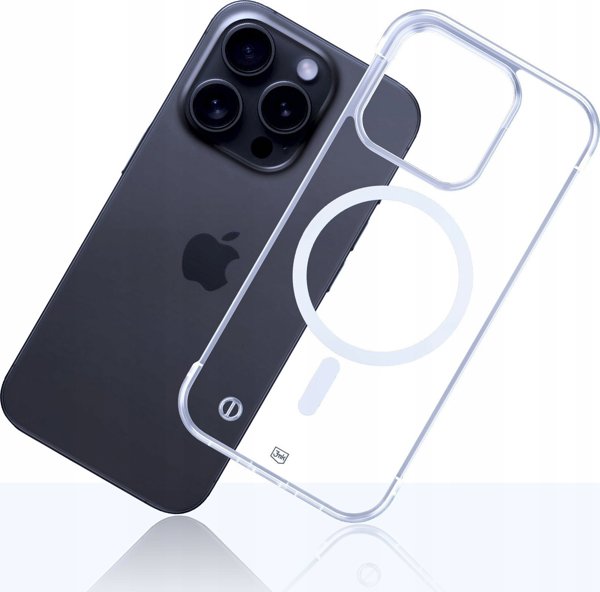3MK Θήκη Just20g MagCase για Apple iPhone 13 Pro, Συμβατή με MagSafe, Διάφανη