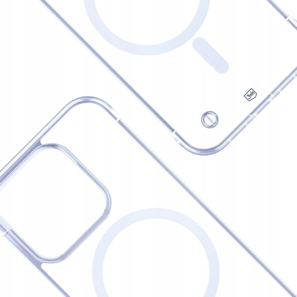 3MK Θήκη Just20g MagCase για Apple iPhone 13 Pro, Συμβατή με MagSafe, Διάφανη