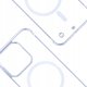 3MK Θήκη Just20g MagCase για Apple iPhone 13 Pro, Συμβατή με MagSafe, Διάφανη