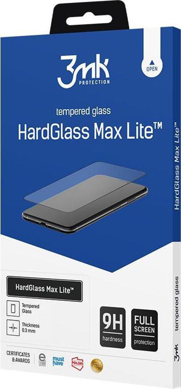 3MK HardGlass Max Lite Προστατευτικό Οθόνης Tempered Glass για Apple iPhone 14 Pro, 0.3mm