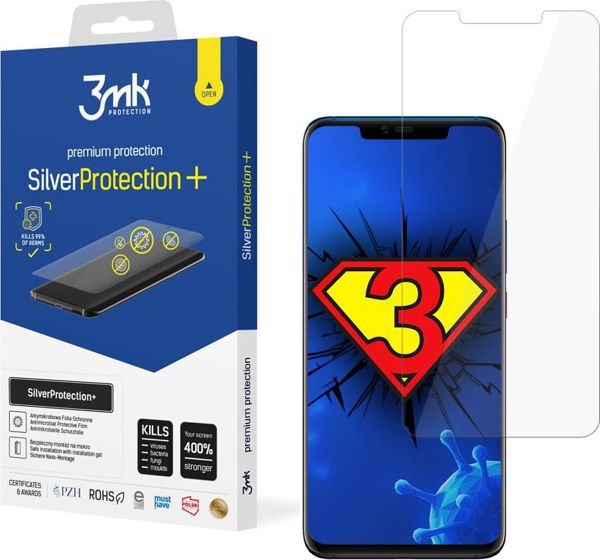 3MK Προστατευτική Μεμβράνη Οθόνης SilverProtection+ για Huawei Mate 20 Pro